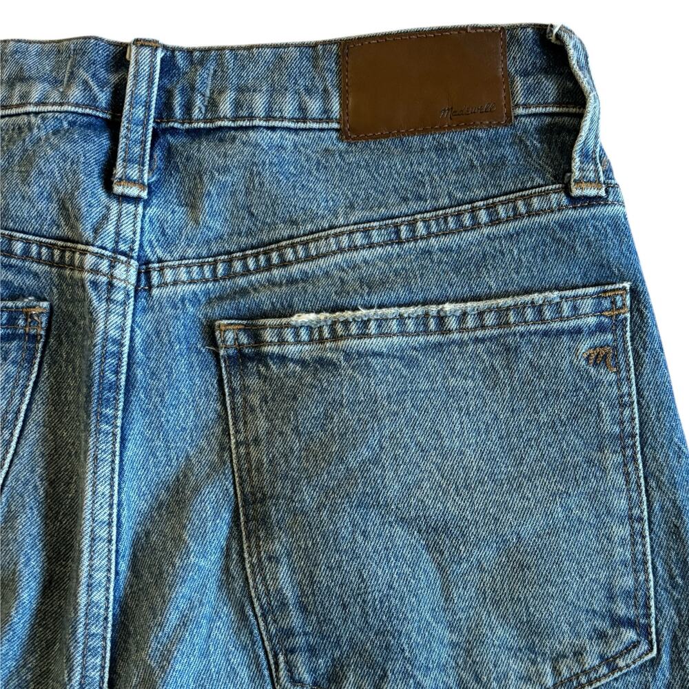 Madewell Classic Straight Jeans Women's 26 High Rise Straight Leg Med Wash Denim - Picture 9 of 12